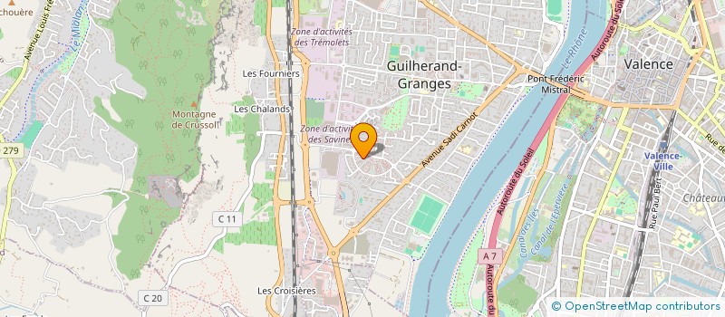 localisation de l'entreprise 511 267 197   PORTES-LES-VALENCE