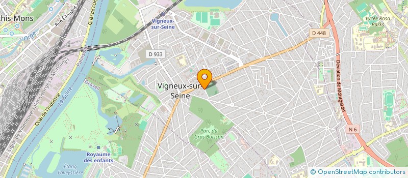 localisation de l'entreprise 511 304 073   VIGNEUX-SUR-SEINE