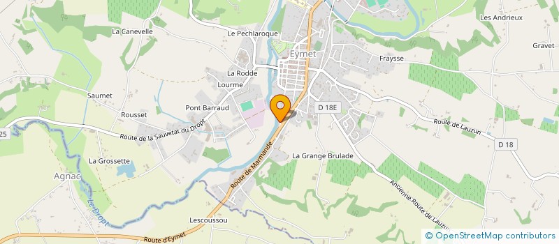 localisation de l'entreprise 511 333 890   EYMET