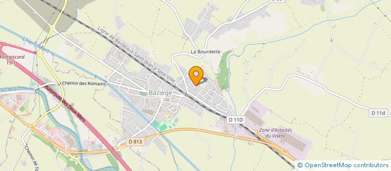 localisation de l'entreprise 511 336 513   BAZIEGE