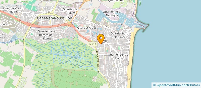 localisation de l'entreprise 511 337 560   CANET-EN-ROUSSILLON