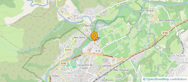 localisation de l'entreprise 511 337 594 à PRADES