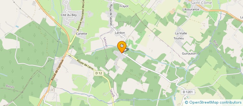 localisation de l'entreprise 511 346 900   VIC-FEZENSAC