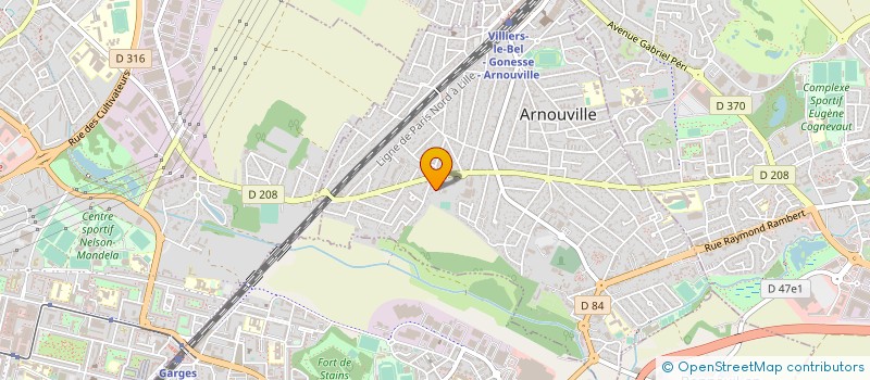 localisation de l'entreprise 511 376 675   ARNOUVILLE