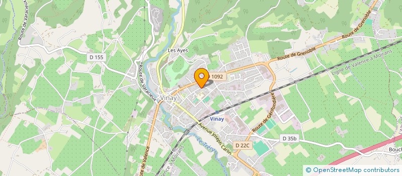 localisation de l'entreprise 511 388 696   SAINT-ETIENNE-DE-SAINT-GEOIRS