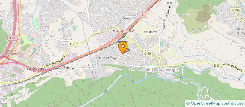 localisation de l'entreprise 511 394 959   SIMIANE-COLLONGUE