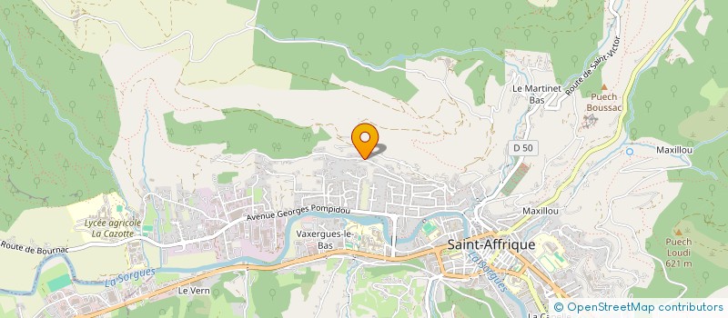 localisation de l'entreprise 511 396 392   SAINT-AFFRIQUE