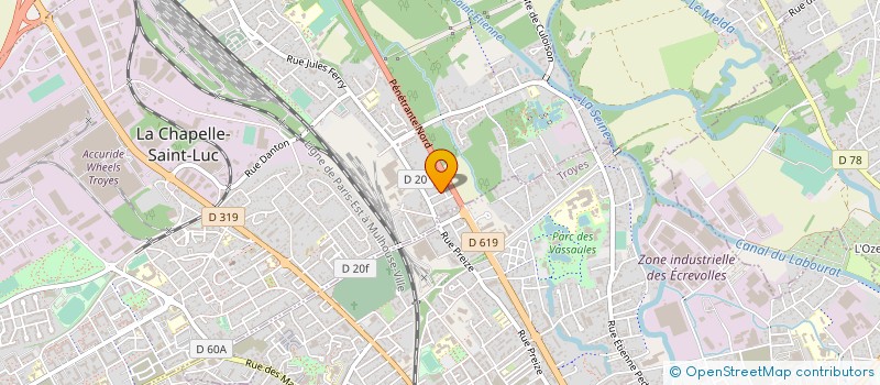 localisation de l'entreprise 511 415 788   MANDELIEU-LA-NAPOULE