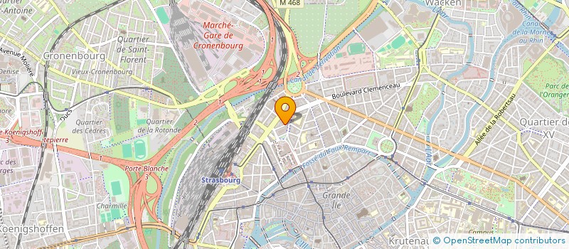 localisation de l'entreprise 511 434 128 à STRASBOURG