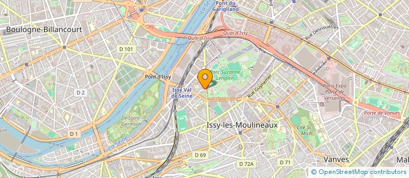 localisation de l'entreprise 511 441 339 à ISSY-LES-MOULINEAUX