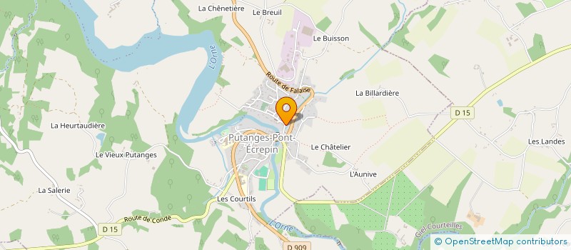 localisation de l'entreprise 511 480 790 à PUTANGES-LE-LAC