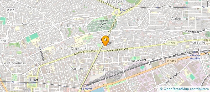 localisation de l'entreprise 511 485 195  à LE HAVRE