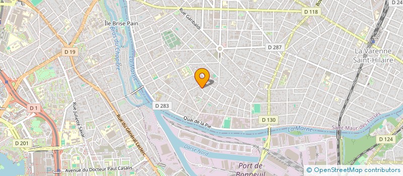 localisation de l'entreprise 511 488 355  à SAINT-MAUR-DES-FOSSES