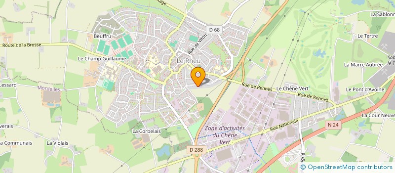 localisation de l'entreprise 511 491 219   RENNES