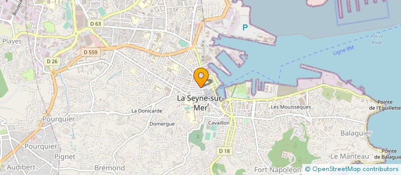 localisation de l'entreprise 511 496 424   TOULON