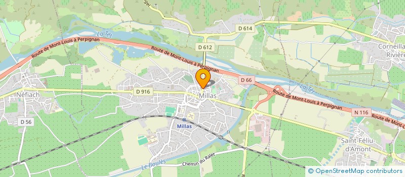 localisation de l'entreprise 511 497 703 à MILLAS