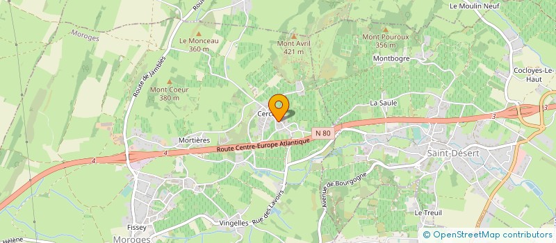 localisation de l'entreprise 511 505 083 à MOROGES