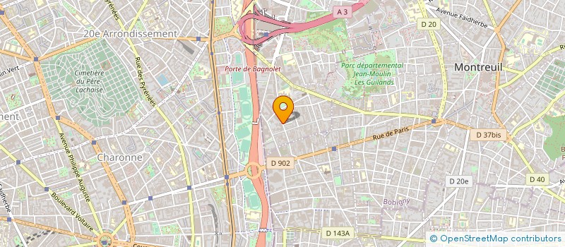 localisation de l'entreprise 511 505 612 à BAGNOLET