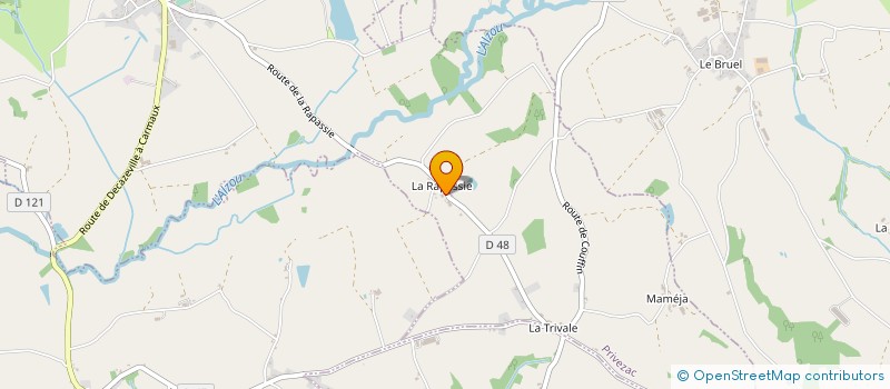 localisation de l'entreprise 511 525 065   RIGNAC