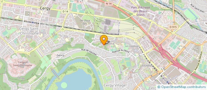 localisation de l'entreprise 511 526 915   SAINT-OUEN-L'AUMONE