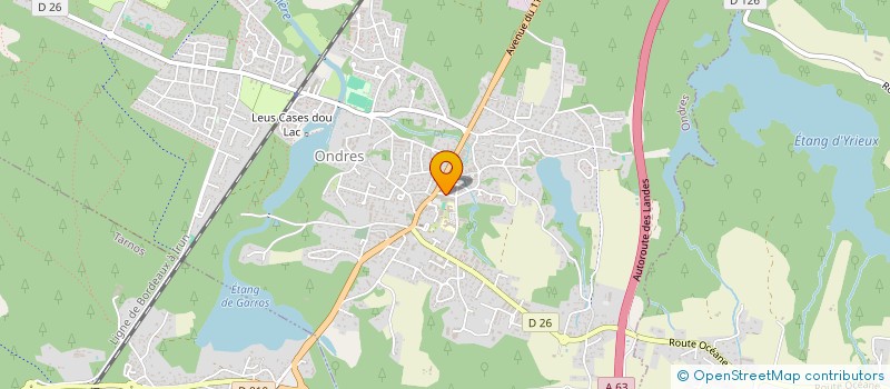 localisation de l'entreprise 511 535 510   ONDRES