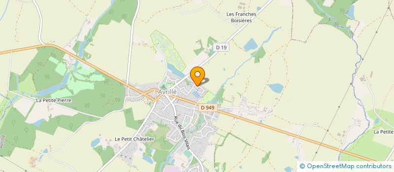 localisation de l'entreprise 511 543 001 à LES SABLES D'OLONNE