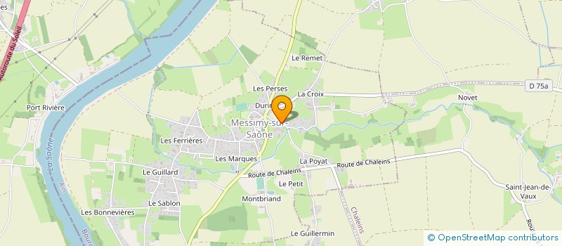 localisation de l'entreprise 511 544 017 à MESSIMY-SUR-SAONE