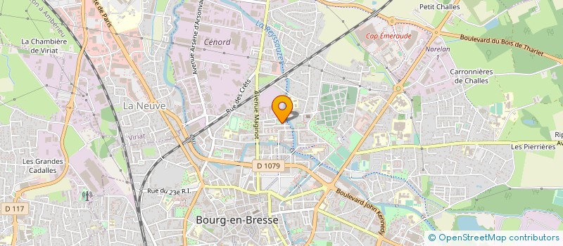 localisation de l'entreprise 511 544 090 à BOURG-EN-BRESSE