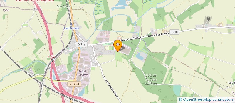 localisation de l'entreprise 511 544 249   MIRIBEL