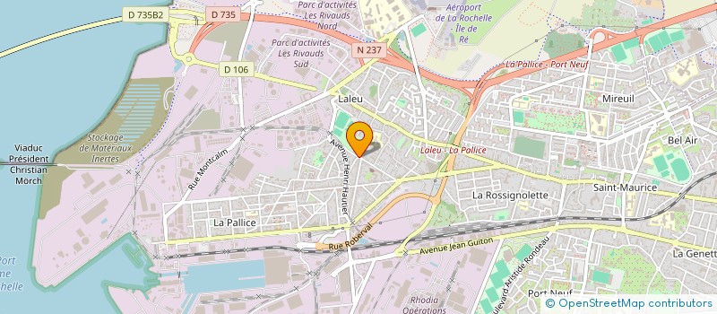 localisation de l'entreprise 511 598 633   LA ROCHELLE