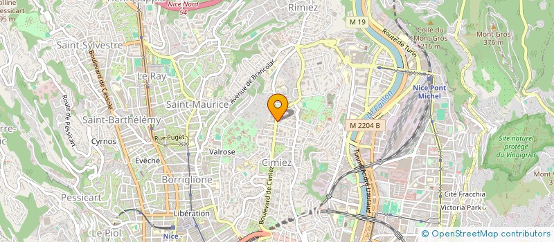 localisation de l'entreprise 511 609 943 à NICE
