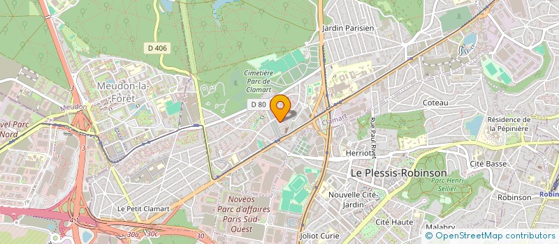 localisation de l'entreprise 511 617 607   CLAMART