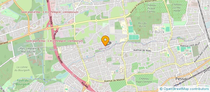 localisation de l'entreprise 511 624 504 à PESSAC