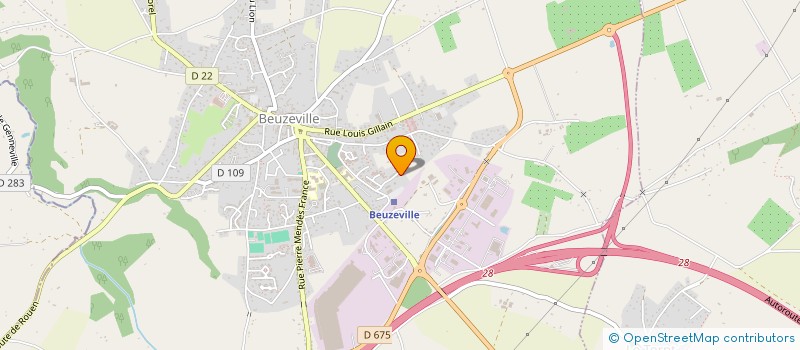 localisation de l'entreprise 511 633 232   CONTEVILLE