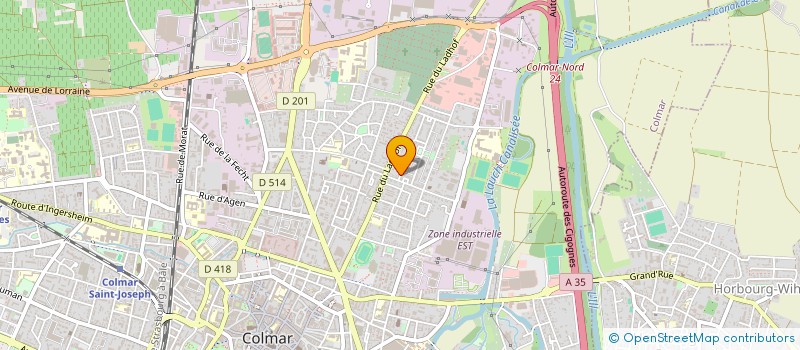 localisation de l'entreprise 511 651 135   COLMAR