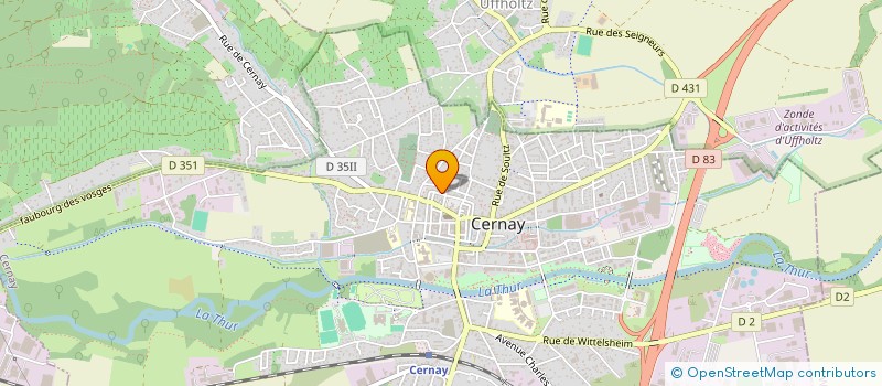 localisation de l'entreprise 511 665 903   MULHOUSE