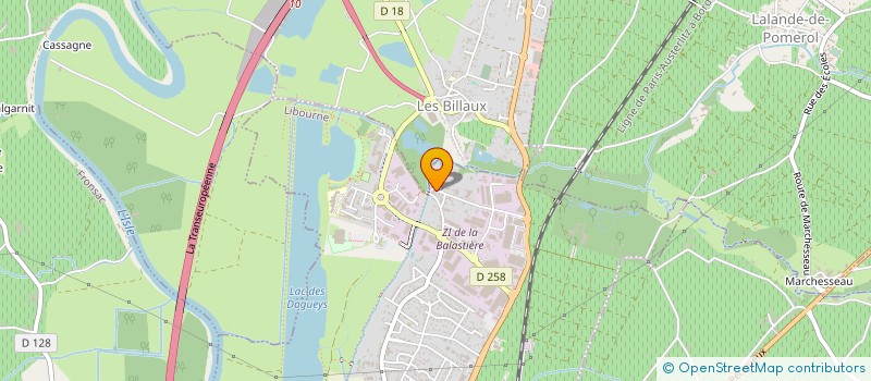 localisation de l'entreprise 511 666 638   TARGON