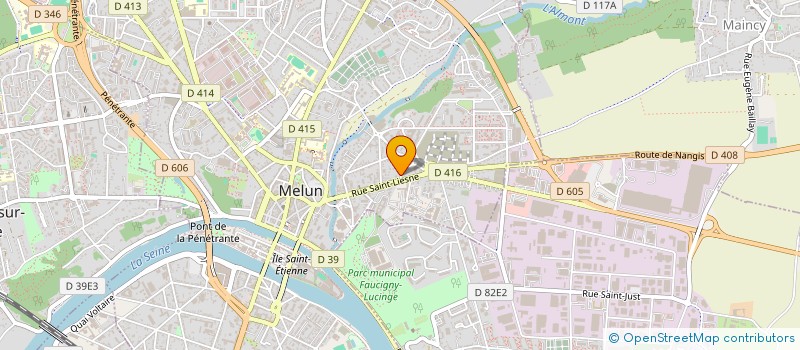 localisation de l'entreprise 511 681 827   MELUN