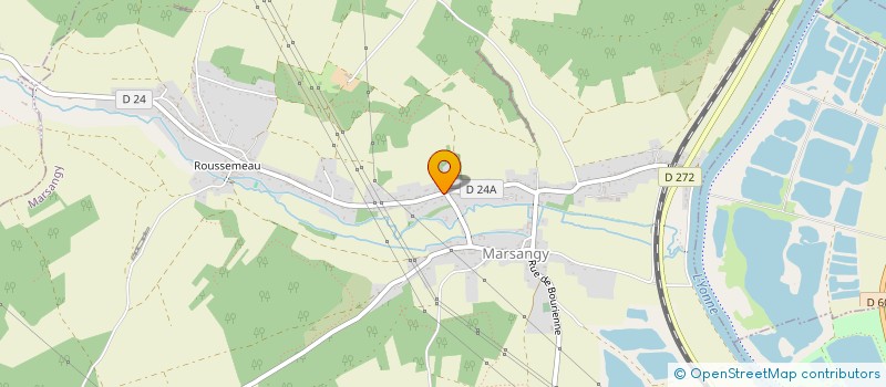 localisation de l'entreprise 511 685 430   THORIGNY-SUR-OREUSE