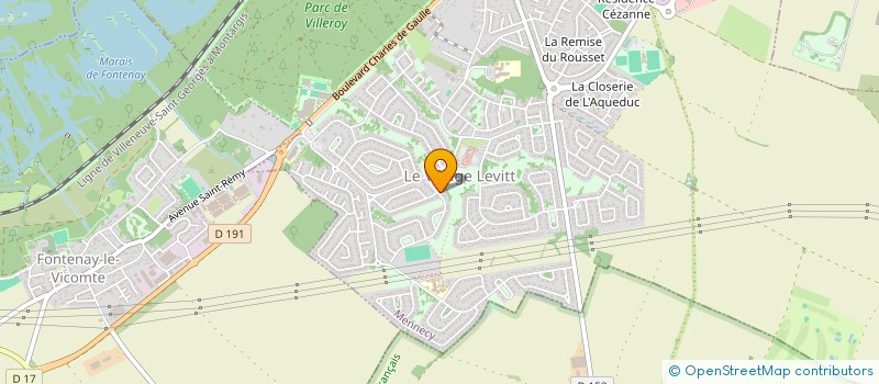 localisation de l'entreprise 511 711 996 à MENNECY