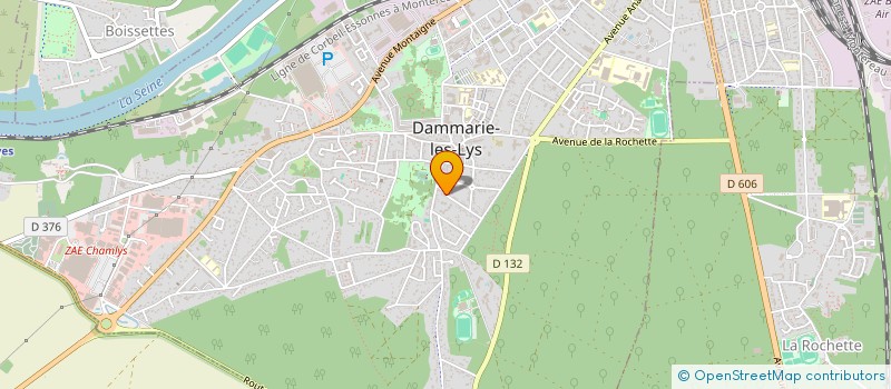 localisation de l'entreprise 511 732 141 à DAMMARIE-LES-LYS