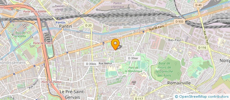 localisation de l'entreprise 511 735 987   MEUDON