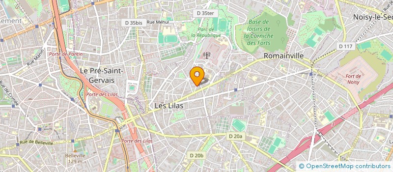 localisation de l'entreprise 511 738 817 à LES LILAS