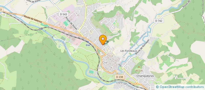 localisation de l'entreprise 511 768 848   MONTMEYRAN