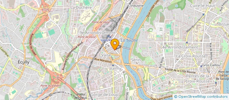 localisation de l'entreprise 511 772 782   LYON