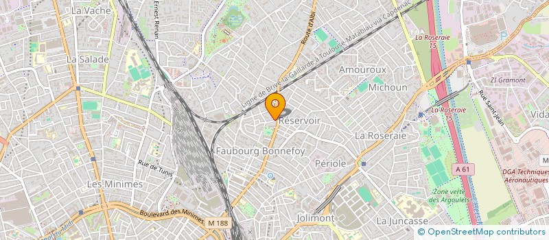 localisation de l'entreprise 511 796 450 à TOULOUSE