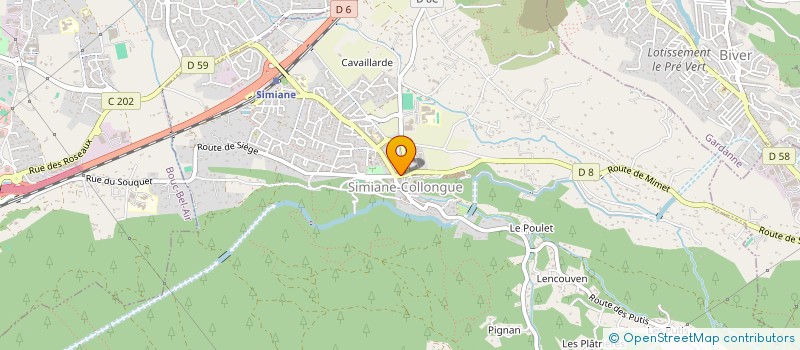 localisation de l'entreprise 511 800 476   LES PENNES-MIRABEAU