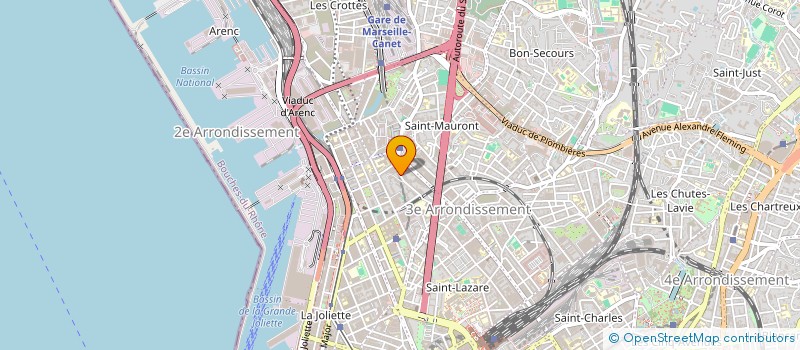 localisation de l'entreprise 511 800 575  à MARSEILLE