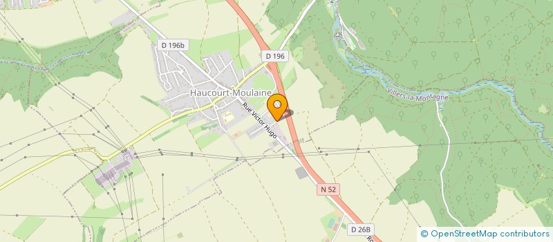 localisation de l'entreprise 511 802 761   HAUCOURT-MOULAINE