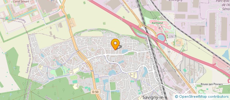 localisation de l'entreprise 511 807 364   MOISSY-CRAMAYEL